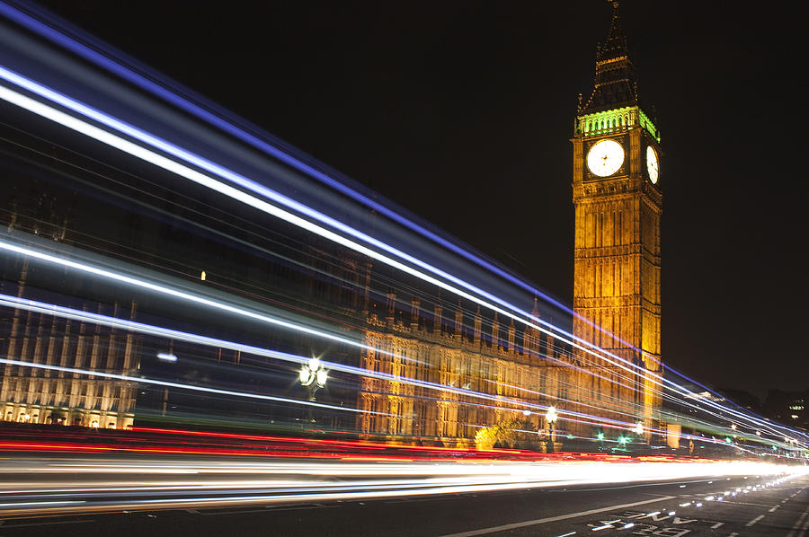 Westminster Lights Photograph by Graham Custance | Fine Art America