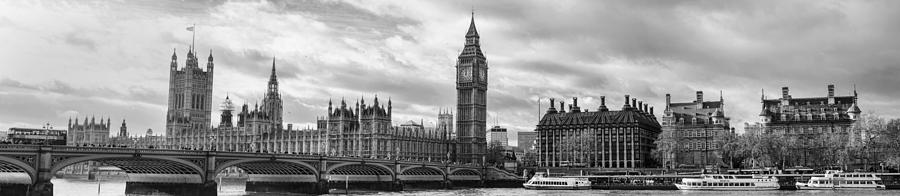 London Photograph - Westminster Panorama by Heather Applegate