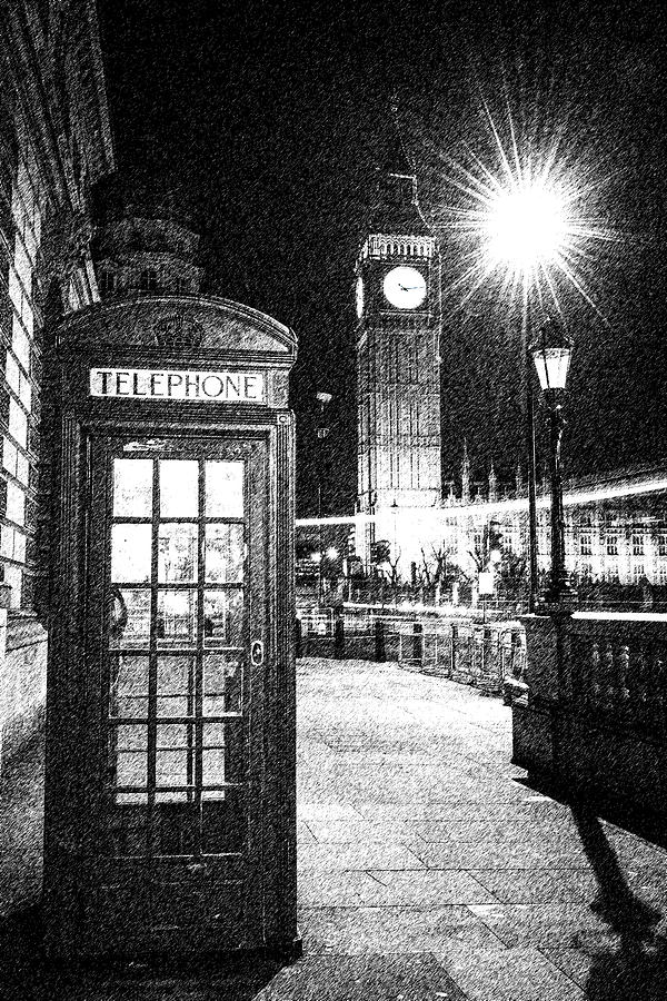 Westminster Phone Box Photograph by Matt Malloy
