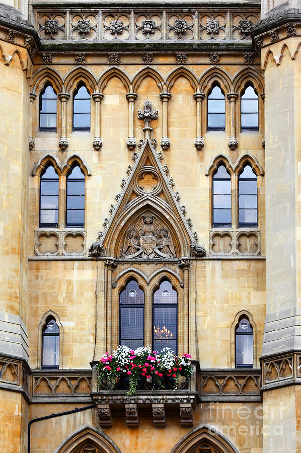 Westminster School Detail London UK #1 Photograph by James Brunker