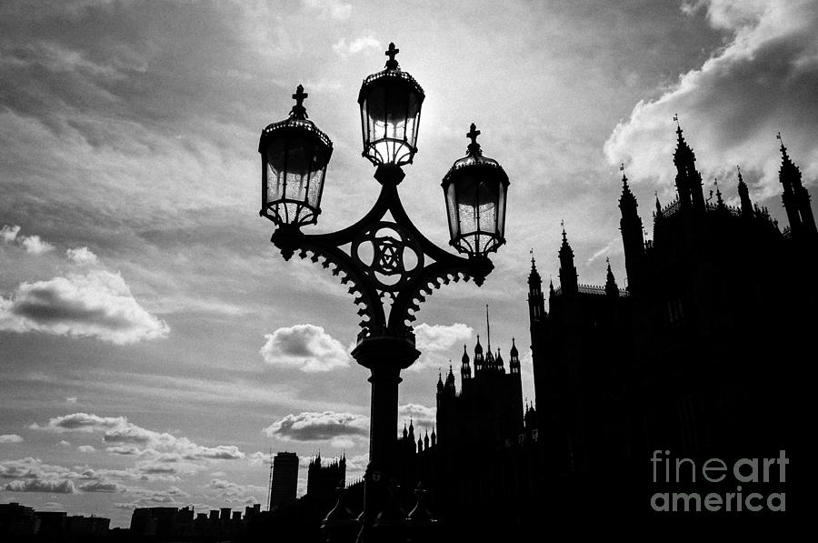 London Photograph - Westminster Silhouette by Matt Malloy