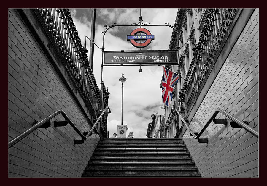 Westminster Underground Photograph by Maj Seda