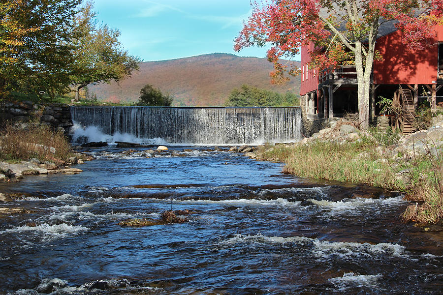 Weston Mill and river Photograph by Vance Bell