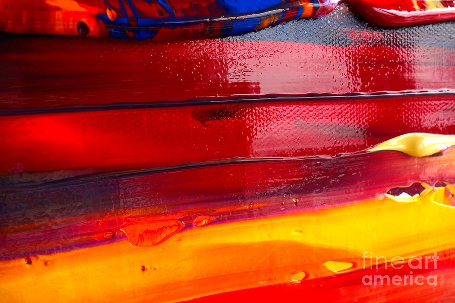 Abstract Photograph - Wet Paint 123 by Jacqueline Athmann