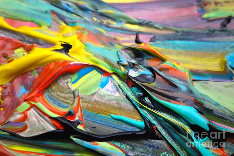 Wet Paint 44 Painting by Jacqueline Athmann