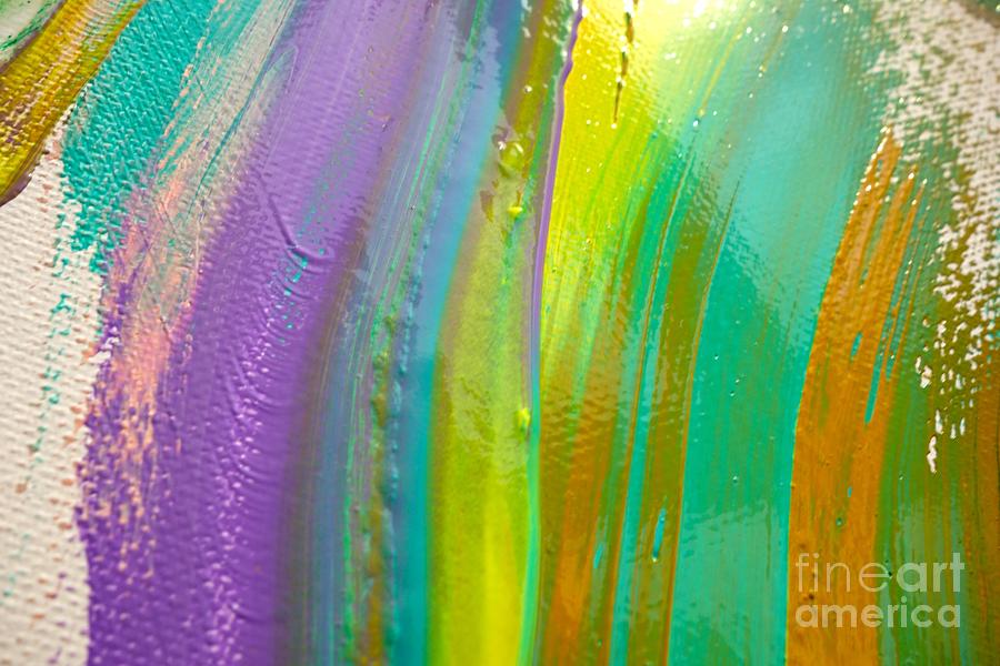 Wet Paint 8 Painting by Jacqueline Athmann