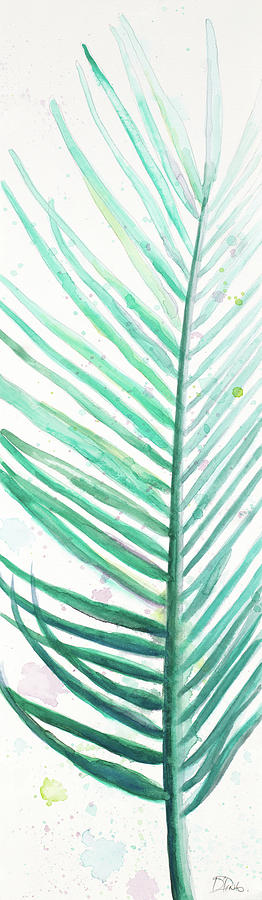 Wet Painting - Wet Palm II by Patricia Pinto