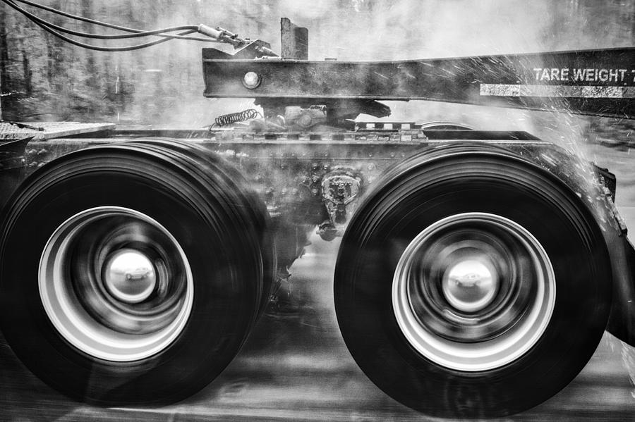 Wet Wheels Photograph by Robert FERD Frank