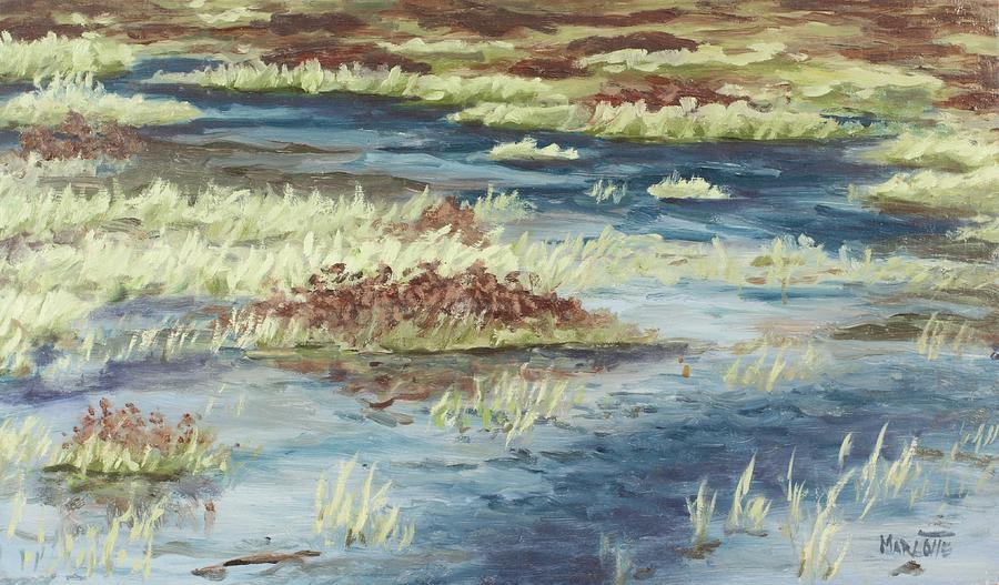 Wetland Painting by Michael Marcotte - Fine Art America