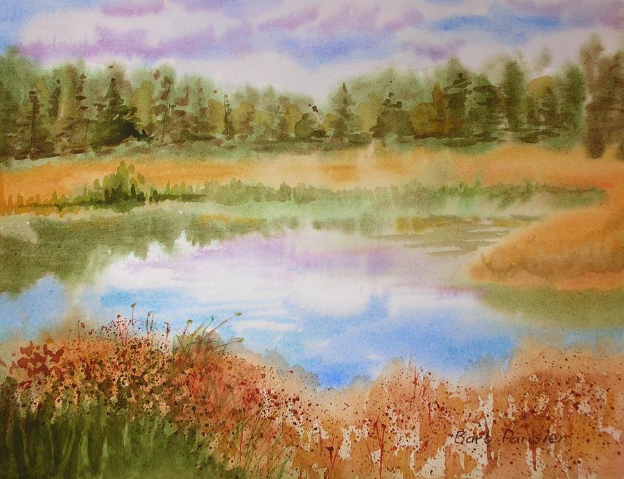 Wetlands 2 Painting by Barbara Parisien