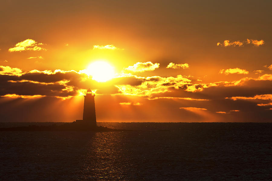 Whaleback Sunrise Photograph by Eric Gendron