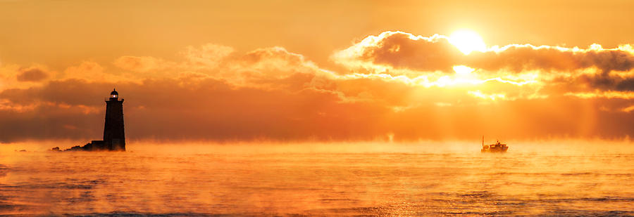 Whaleback Sunrise Photograph by Robert Clifford