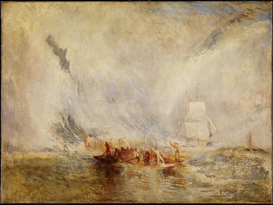 Joseph Mallord William Turner Painting - Whalers by Celestial Images