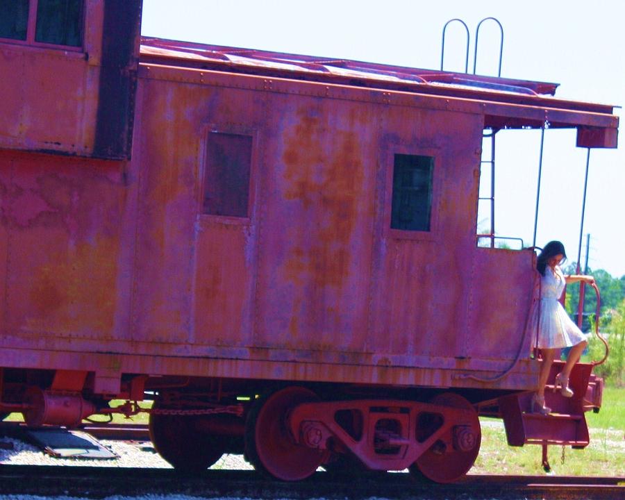 What A Caboose Photograph