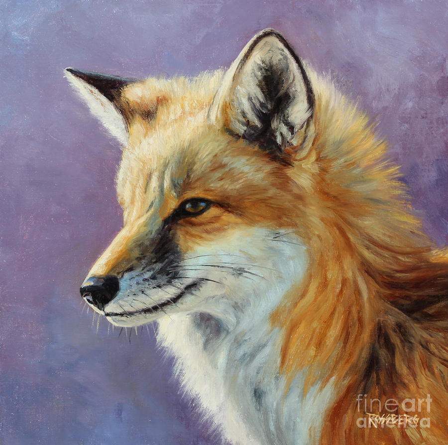 What Does the Fox Say Painting by Cliff Rossberg - Fine Art America