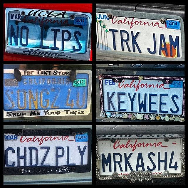 Car Photograph - What Does Your Car Say... #cars #plates by Kevin Previtali