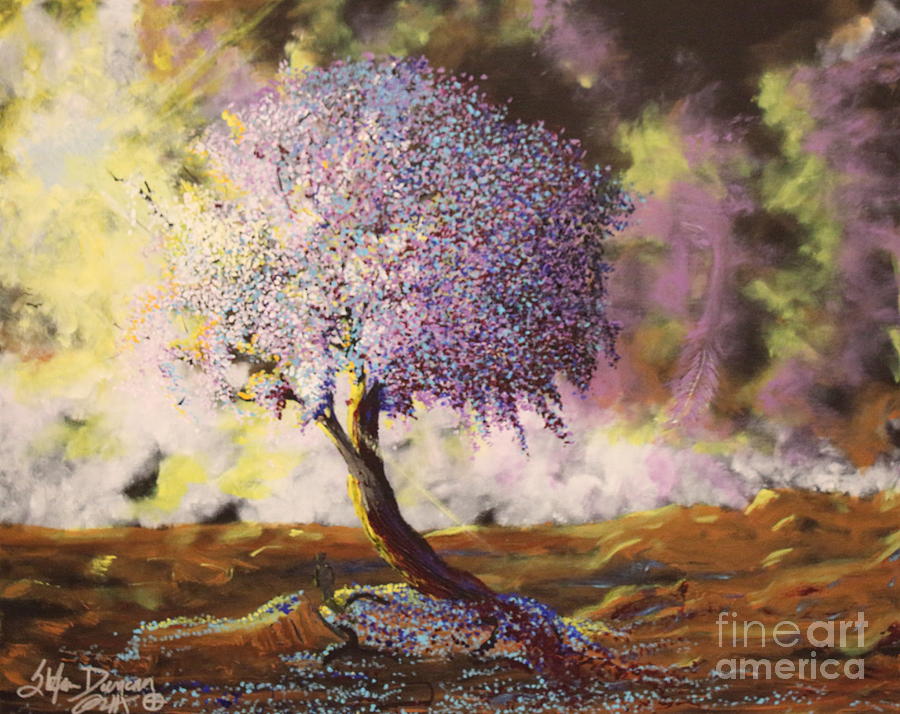 What Dreams May Come Spirit Tree Painting by Stefan Duncan