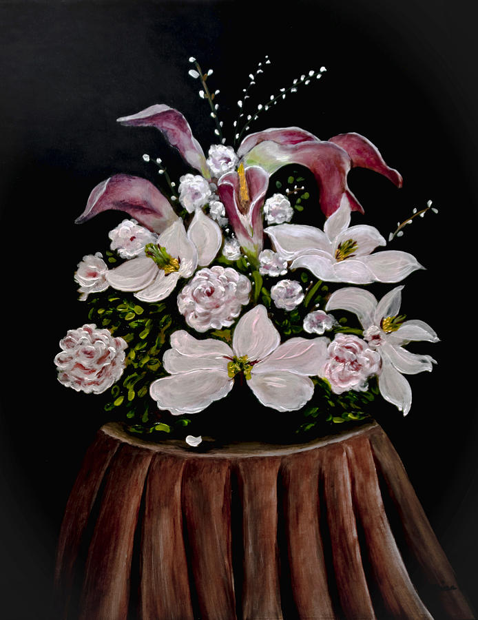 Flower Painting - What Is Meant To Be by Gina Cordova