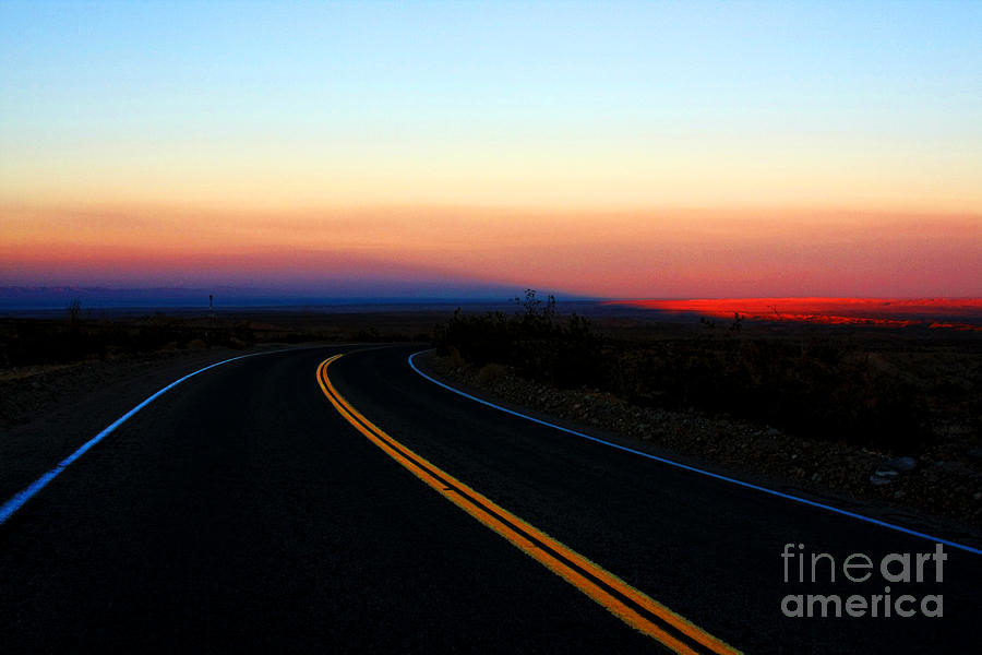 Sunset Photograph - What Lies Ahead by Diana Sainz by Diana Raquel Sainz