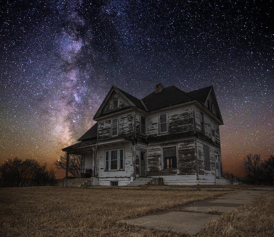 Milky Way Photograph - What Once Was by Aaron J Groen