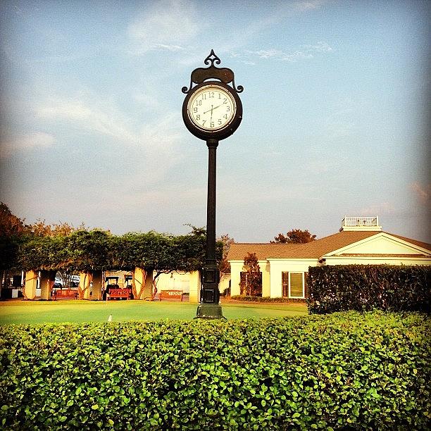Golf Photograph - What Time Is It?  by Scott Pellegrin