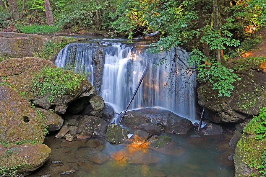 Waterfall Photograph - Whatcom Waterfalls by Brad Walters
