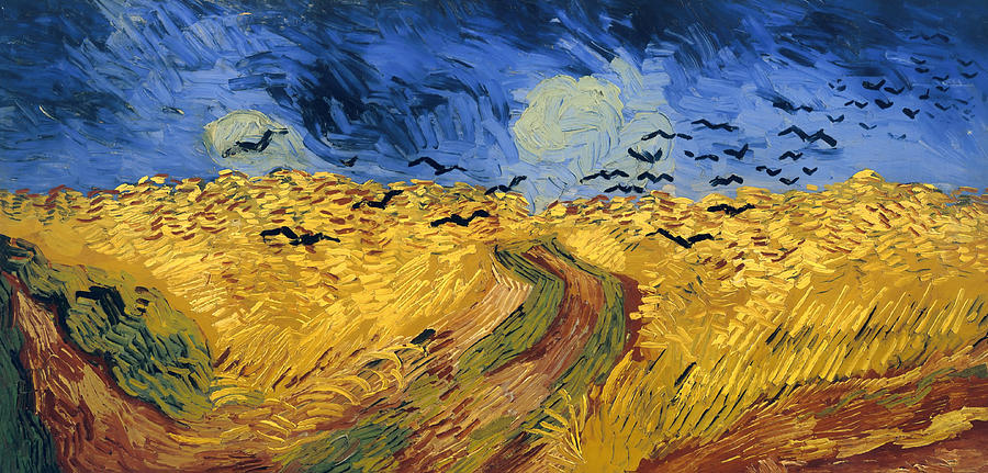 Vincent Van Gogh Painting - Wheat Field with Crows by Mountain Dreams