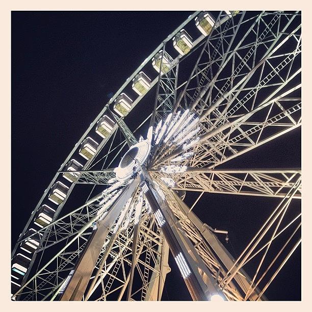 Paris Photograph - #wheel #bigwheel #granderoue #paris by Caesar Gergess