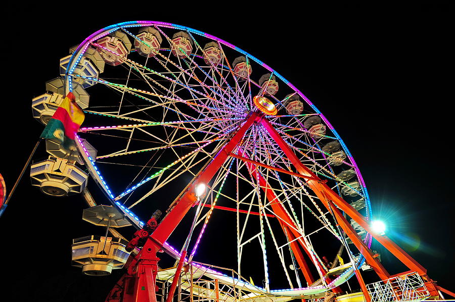 Wheel Of Light Photograph By Tony Ambrosio - Fine Art America