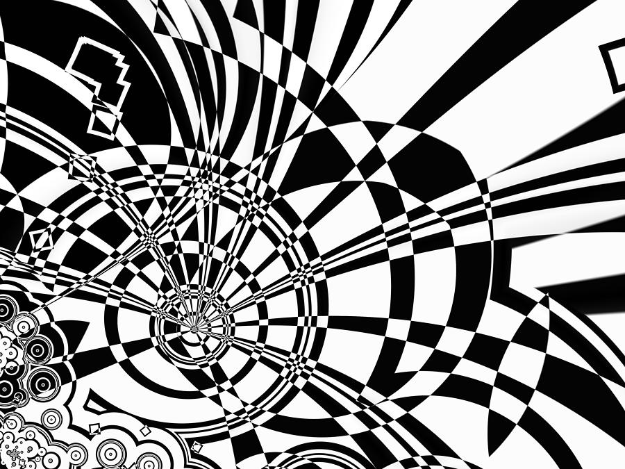 Wheel Tangle Digital Art by Frederic Durville