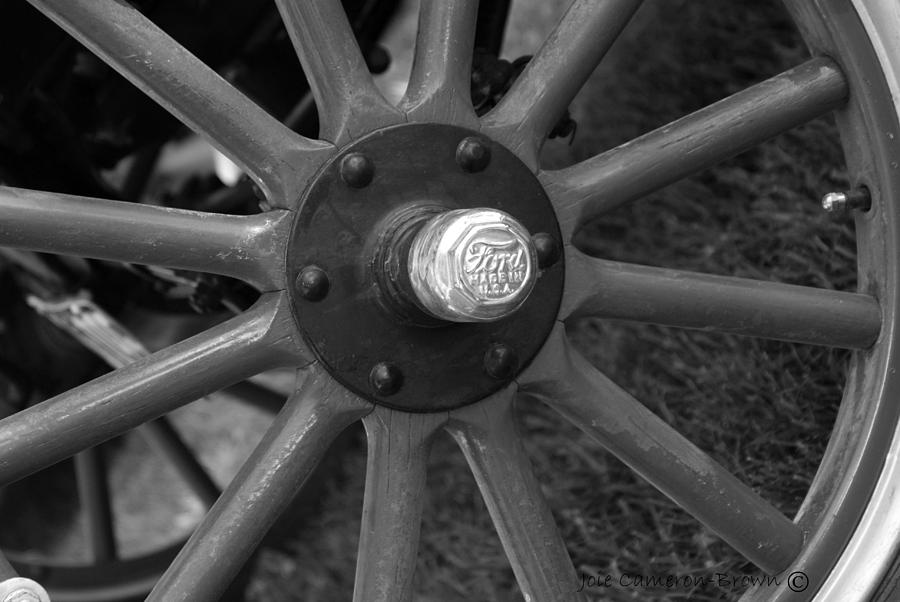 Wheels Of The Past Photograph by Joie Cameron-Brown