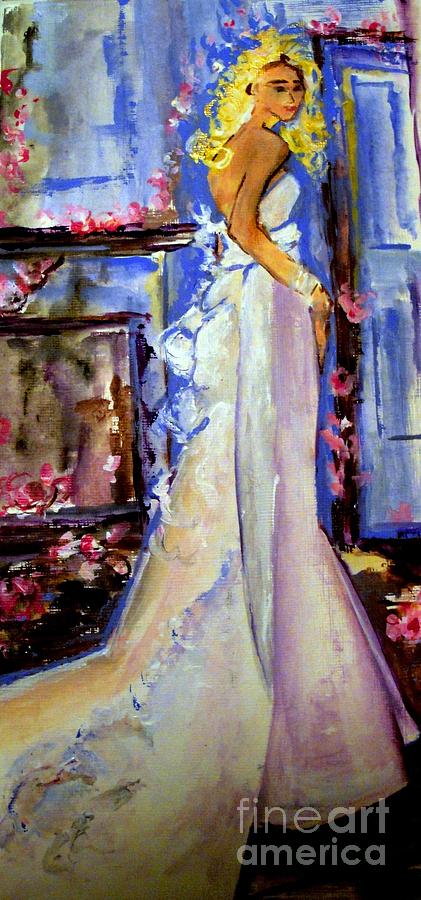 When Lovely Women Painting by Helena Bebirian