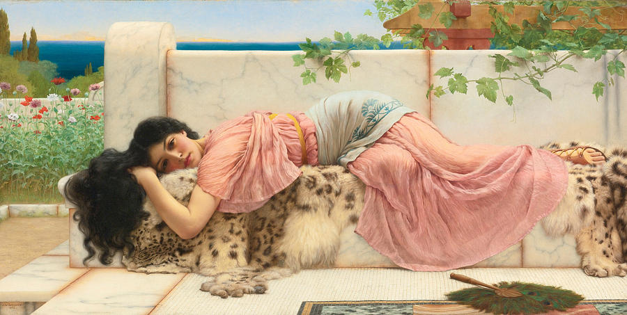 When the Heart is Young Painting by John William Godward