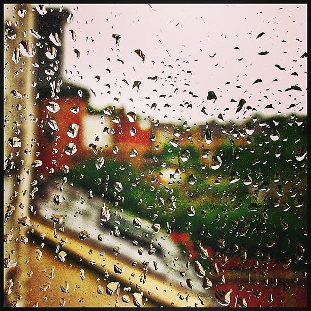 London Photograph - When The Rain Comes. #rain #london by Andy Mcdermott