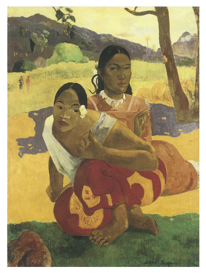 When Will You Marry Me Painting by Paul Gauguin