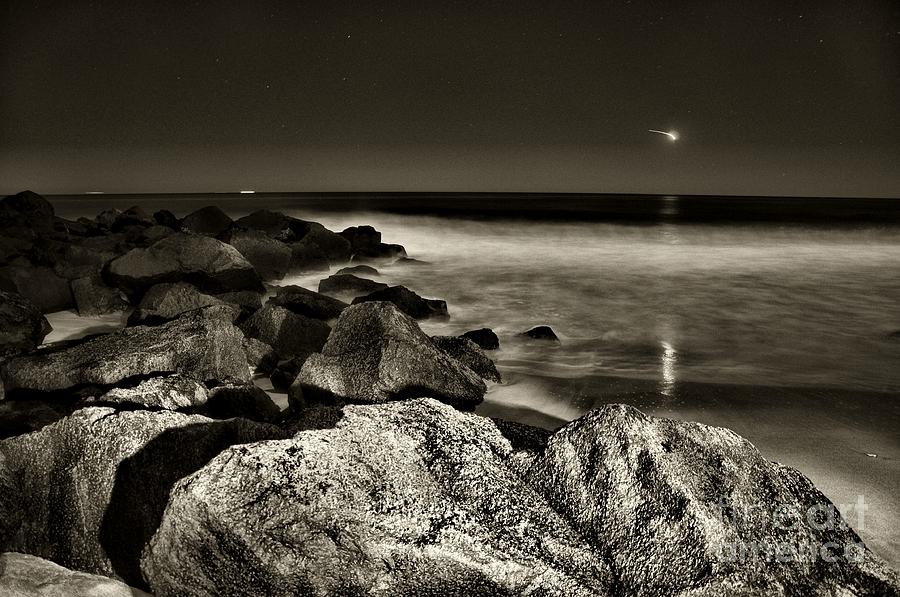 Black And White Photograph - When You Wish Upon a Star  by Paul Ward