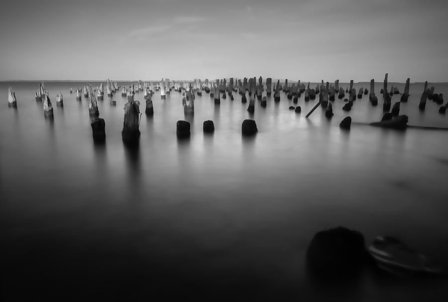 Where a Dock Once Stood Photograph by Jakub Sisak