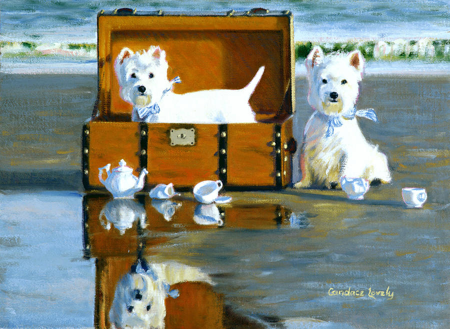 Where are the Cookies Painting by Candace Lovely