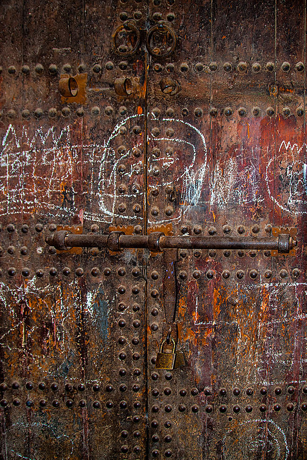 Where do the doors in Marrakech lead? by Ellie Perla Where do the doors in Marrakech lead? by Ellie Perla