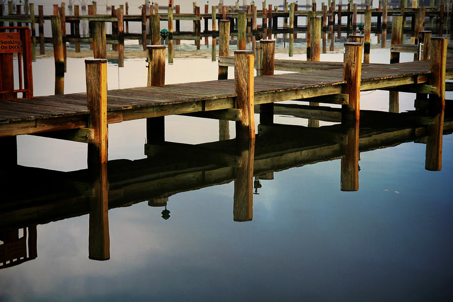 Chesapeake Bay Photograph - Where Does it Begin by Sheryl Bergman