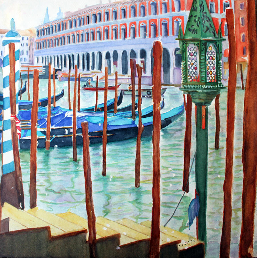 Where is My Gondola Painting by Christiane Kingsley