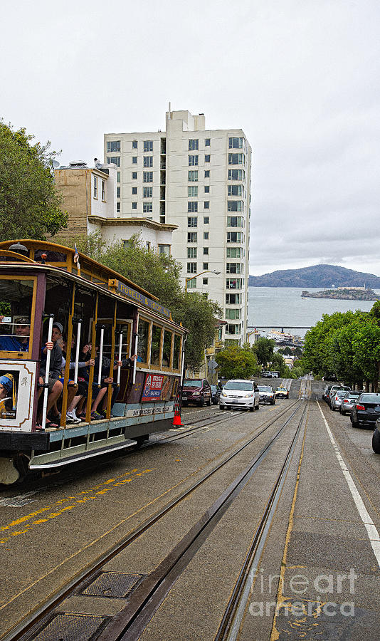 Where little cable cars... Photograph by David Bearden