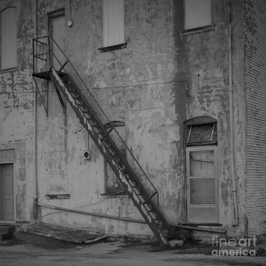 Stairs Photograph - Where People Once Walked by Jeremy Hall