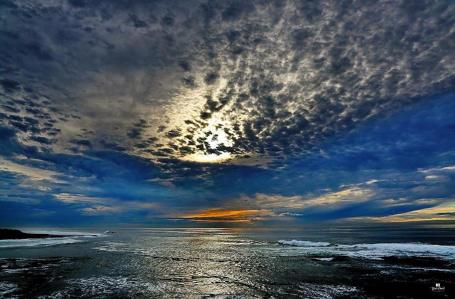 Where The Ocean Meets The Sky Photograph by Lori Strock