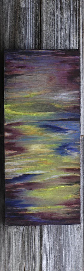 Nature Painting - Where The Sky Meets The Water by Stacey Austin