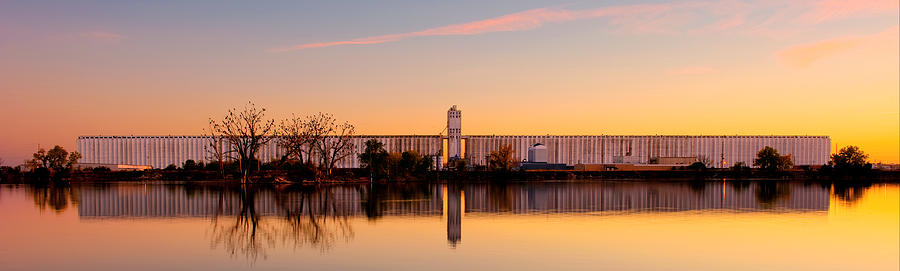 Sunset Photograph - Where We Store Our Gold by Brian Lingle