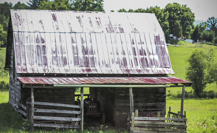 Barn Photograph - Wheres the Tractor by Robert J Andler