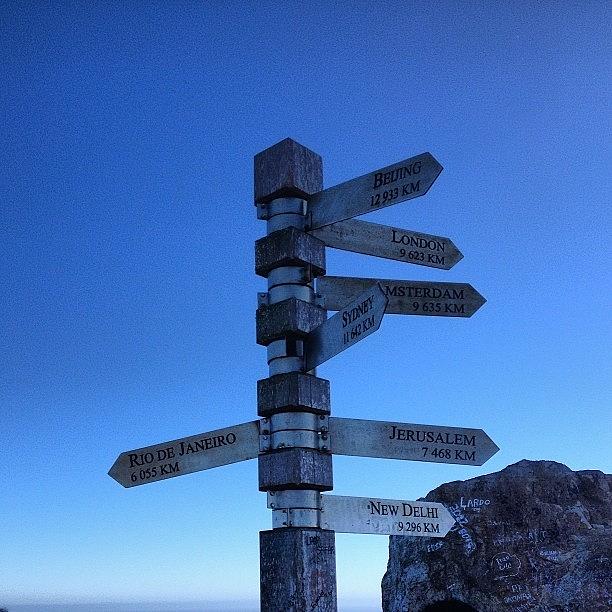 Which Way? Cape Point, South Africa Photograph by Azhar K