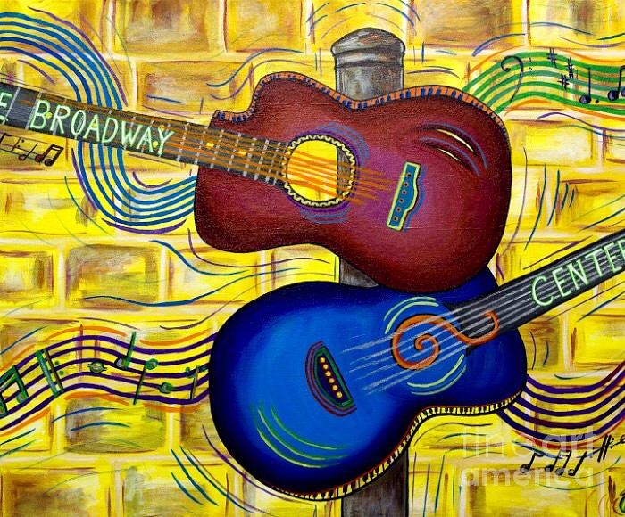 Music Painting - Which Way by Nicolette Maw