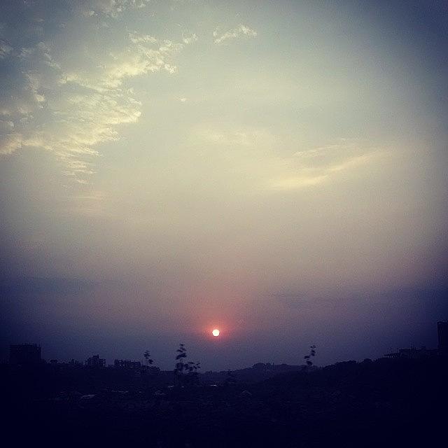 Sunset Photograph - While Heading Back! #sunset by Vishwajeet Kale